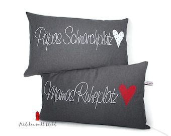 XL-2 Set Mom & Dad Housses et incrustations de coussin Maman & Papa