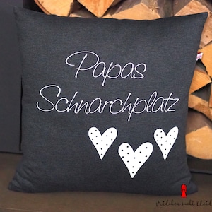 Almohada para Papá, 40 x 40 cm, funda y relleno