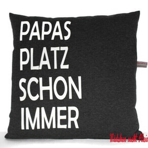 Pillow for dad, dad's place always image 1