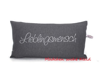 Almohada para su persona favorita, almohada con cremallera e incrustación, almohada para personas especiales, almohada para persona favorita