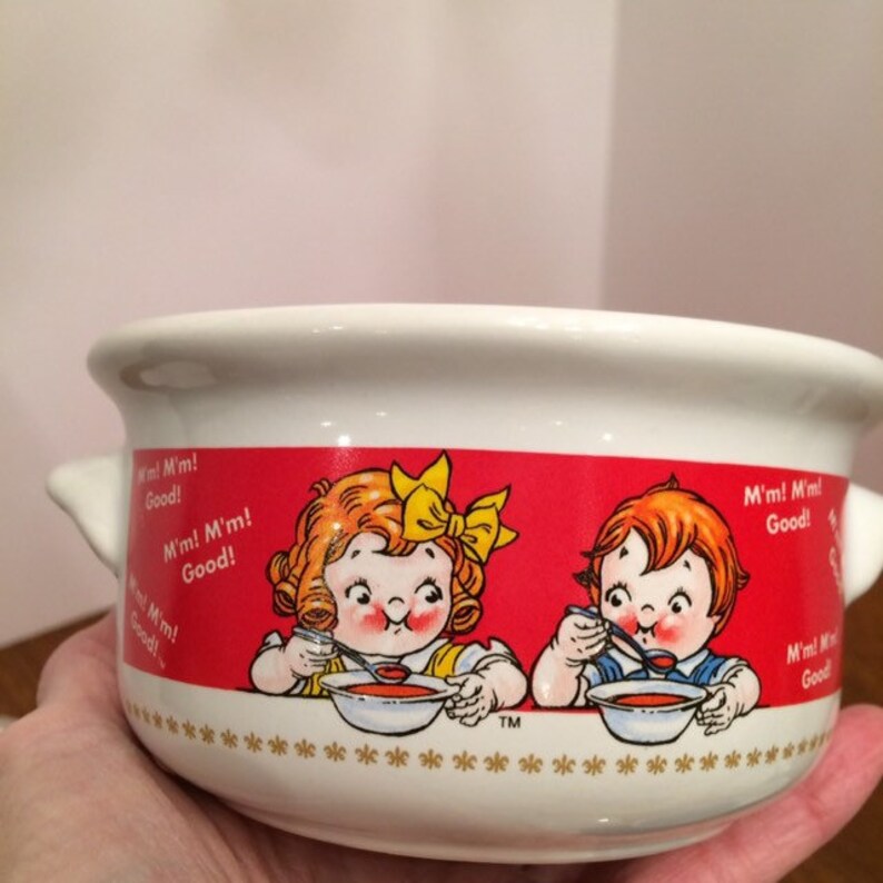 Campbell's Soup Bowl with Lid