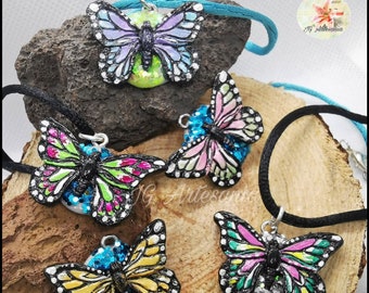 Collar Mariposa Butterfly