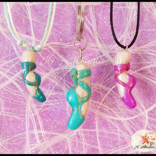 Ballerina Feet Necklace