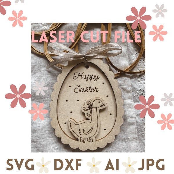 geese easter bunny SVG Easter Bunny Egg Dxf, Laser File frohe ostern, Easter Basket Name Tag S, Glowforge Easter , easter busket, baby