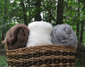 Batts for Felting-Natural Colors