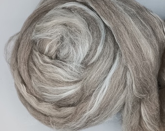 Mixed Blue-Faced Leicester / Silk Roving