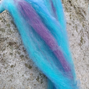 Peacock Swirls roving