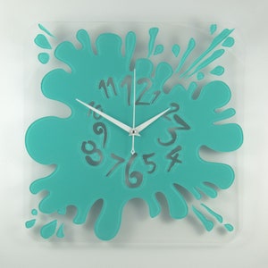 Fancy wall Clock for children's room ' Minzekaramell ' image 1
