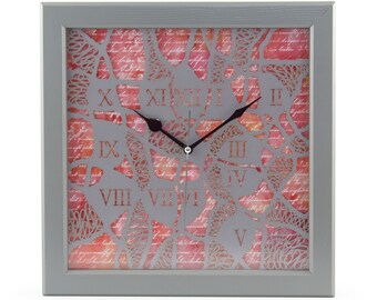 Wall clock with luminous dial 'Grand Canyon'