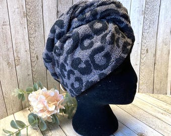 Handtuchturban, Haarturban, Kopfhandtuch, Haarhandtuch, Pastell, waschbar, Leo, Frottee