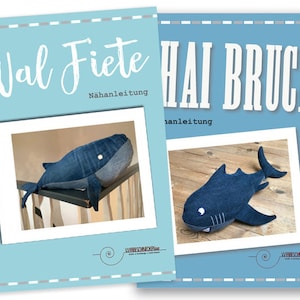 e-book combo pattern shark & whale