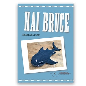 e-book sewing pattern & instructions shark &quot;Bruce&quot;