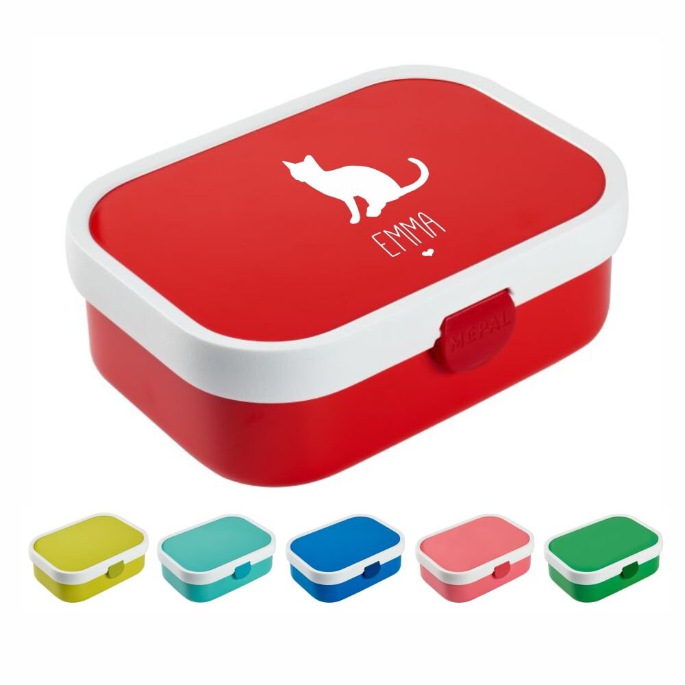adopteren meel rok Rosti Mepal Lunch Box cat With Name Personalized - Etsy