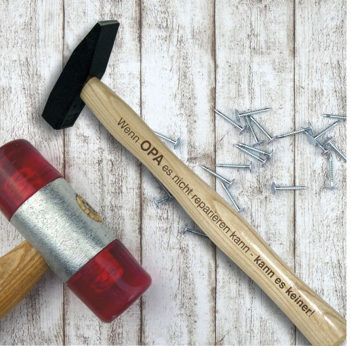 Hammer mit Spruch Wenn OPA es nicht reparieren kann Etsy