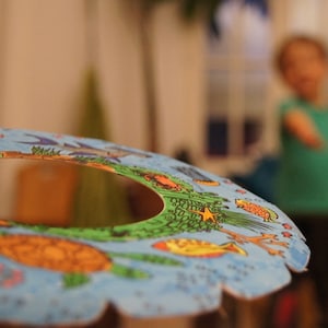 Plasticvrije indoor vliegende schijven van karton
