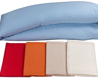 Taies d'oreiller pour coussins d'allaitement 28 x 170 cm