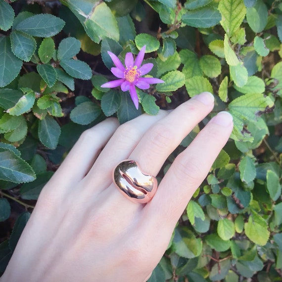 Your Lips (Rose Gold Vermeil) Sterling Silver Ring