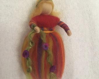 Fairy, Flower Fairy Wool Waldorf Art