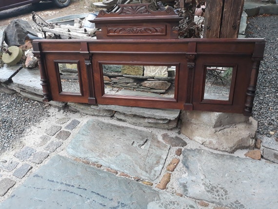 Grunderzeit Jugendstil Wandspiegel Buro Haus Flur Diele Chic Etsy