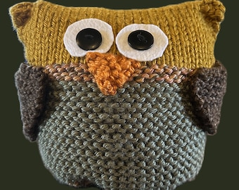 Owl Knitting Pattern