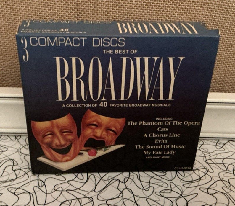 The Best of Broadway [1994 Madacy] Various Artists (CD, Sep-1994, 3 ...