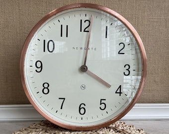 Newgate Mr Edwards MCM Copper Clock 11-7/8&quot;