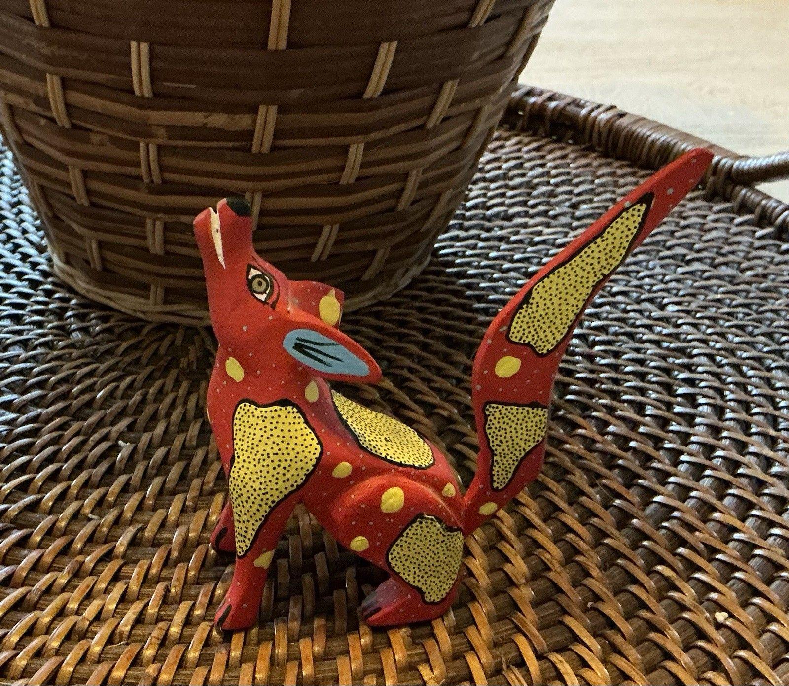 メキシコ アレブリヘ ネコ イエロー×ブラウン メキシコ アレブリヘ
