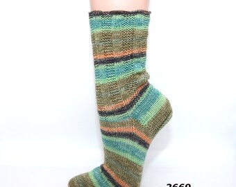 Stricksocken Gr.38/39 Wollsocken Socken handgestrickt