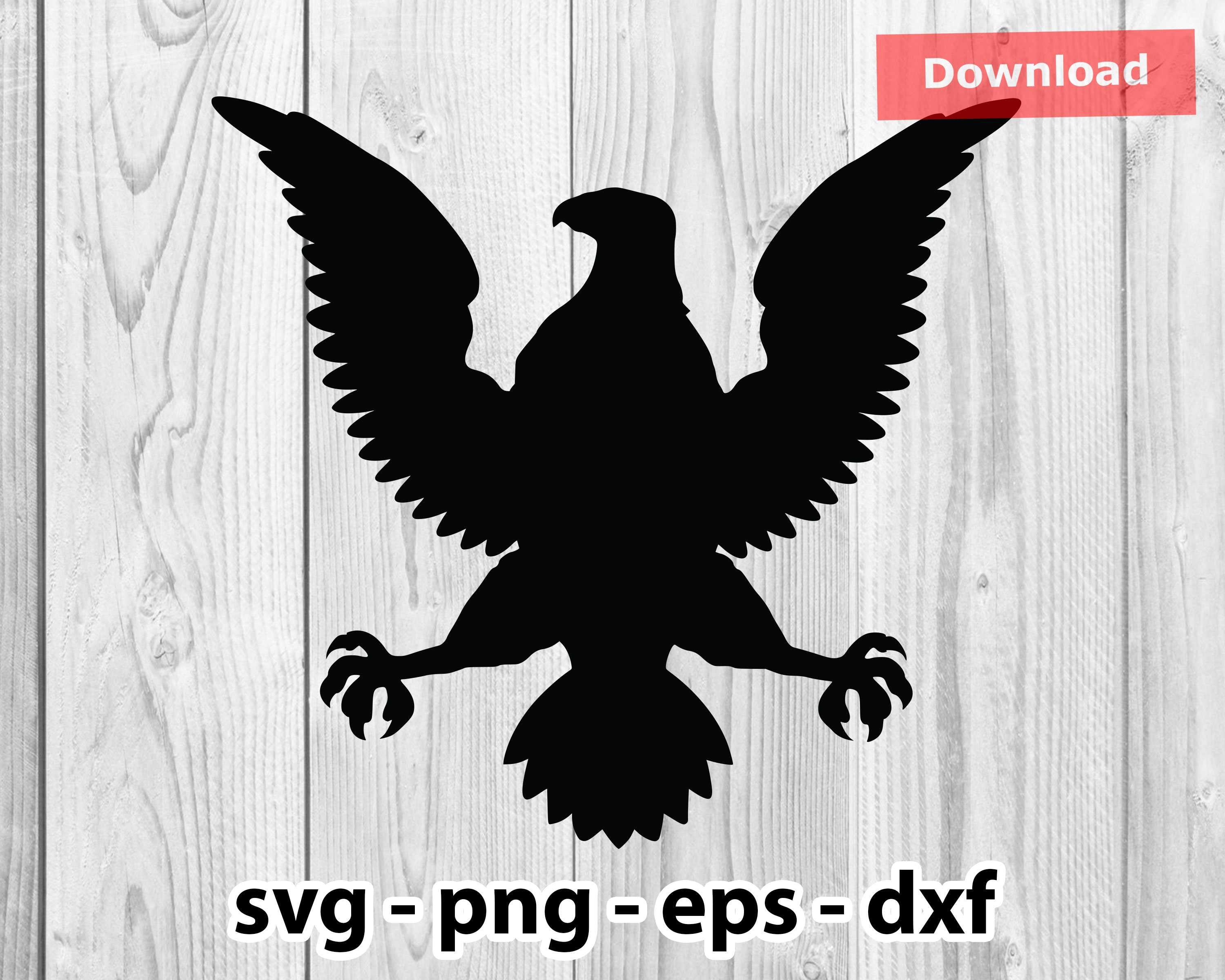 USA Bald Eagle Badge Svg Png Dxf Eps Instant Download for - Etsy