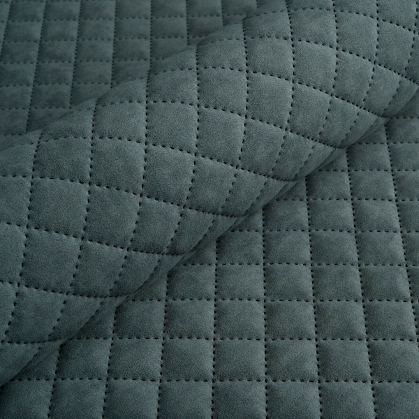 Möbelstoff schmutzabweisender Uttario Gestepptes Textil Meterware 100x140cm