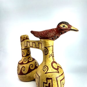 water whistle vessel bird huaco silbador image 3