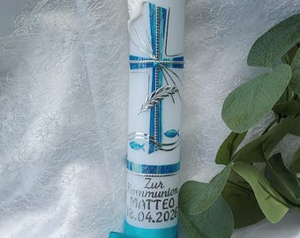 Communion candle baptism candle boy girl