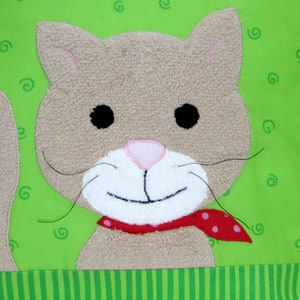 Cushion Cat Kitty 40 x 40 cm including filling image 2