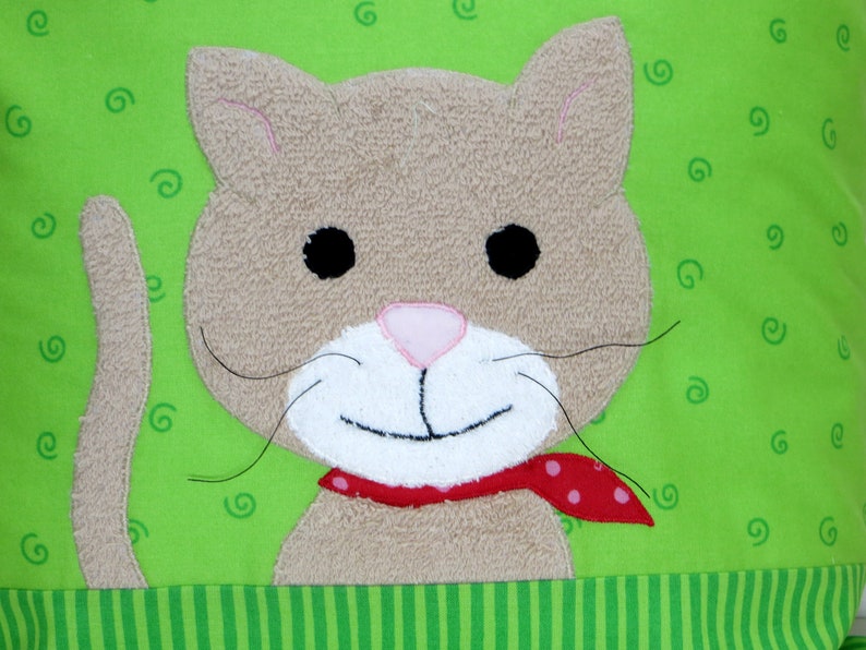 Cushion Cat Kitty 40 x 40 cm including filling image 2