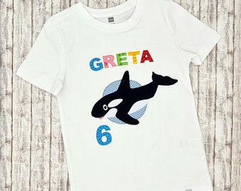 Orca birthday shirt