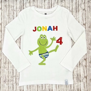 Birthday Shirt Freddie Frog