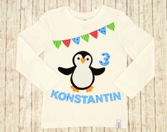 Geburtstagsshirt Pinguin