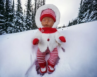 Puppenkleidung 6 teiliges Winterset