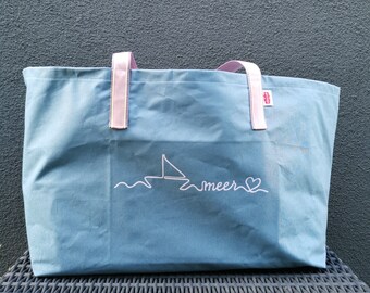 XXL Beachbag MEERliebe denim