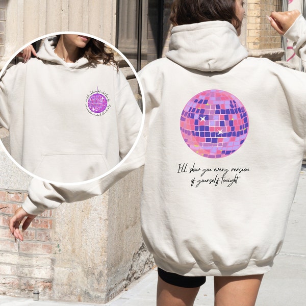 Taylor Mirrorball Sweatshirt Etsy