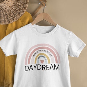 Darling I&#39;m A Nightmare Dressed Like A Daydream Toddler Baby Shirt | Eras Tour Merch Shirt, Blank Space Taylor Concert Tee, Swift Baby Tee