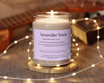 Lavender Haze Candle, Lavender Haze Definition, Taylor Candle, Taylor Fan, Gift for Swift Fan, Eras Tour Gift, Taylor Gift, Teen Girl Gift