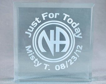 NA Gifts | Addiction Recovery | Narcotics Anonymous Stuff | NA Merchandise | Sponsor Gifts | Just for Today | Personalized
