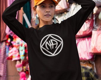 Narcotics Anonymous Service Symbol and Logo, embossed,  sweatshirt, sweater,  hoodie, unisex, recovery gift, NA, 12 step, addiction recovery