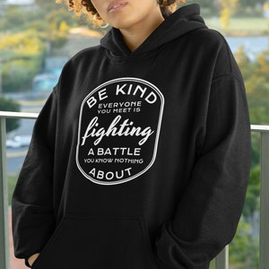 Be Kind Hoodie: AA NA Recovery Unisex Sweatshirt
