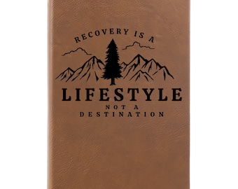 NA Gifts, AA Gifts, Recovery Gifts, Recovery, Addiction, Sobriety, Addiction, Addiction Recovery, Journal, Personalized