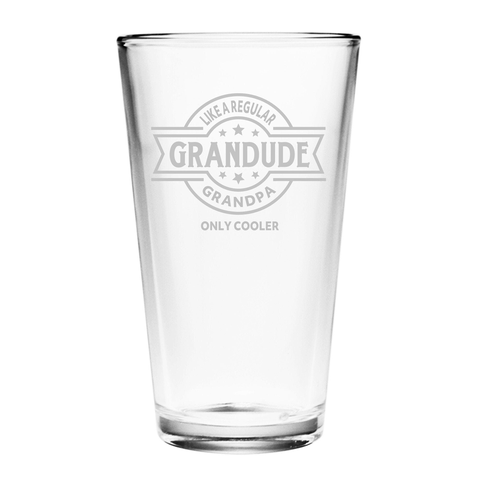 .com  Rogue River Tactical Fun and Games Funny Beer Glass Drinking  Cup Pint 16oz Pub Gag Gift Hilarious Joke: Beer Glasses
