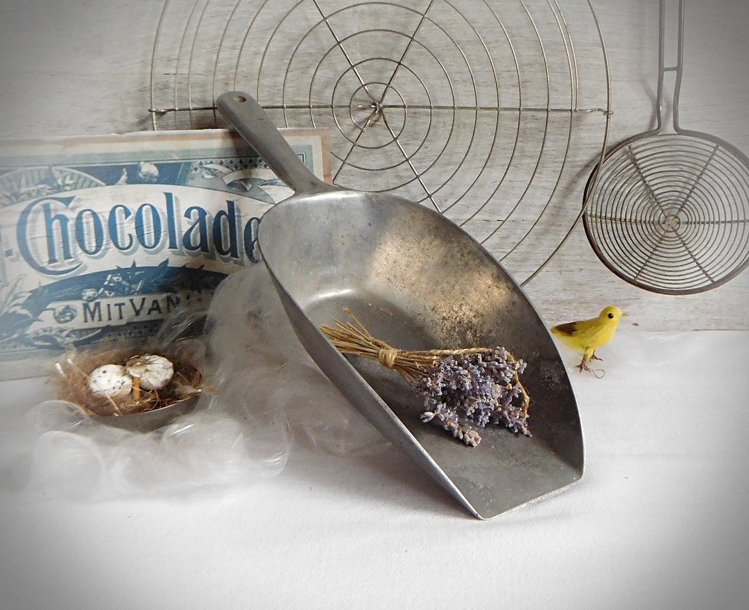 Old XXL Flour Shovel Fodder Shovel Grain Shovel Aluminium Etsy