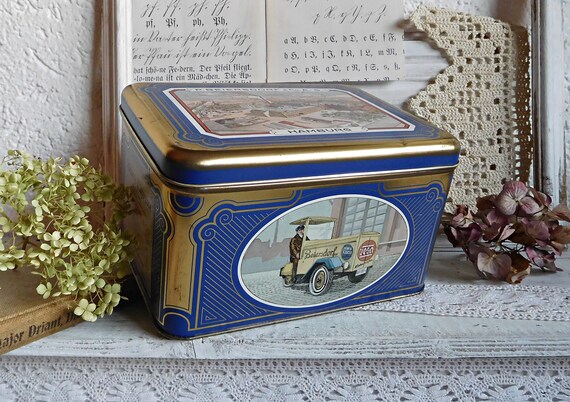 large tin cans