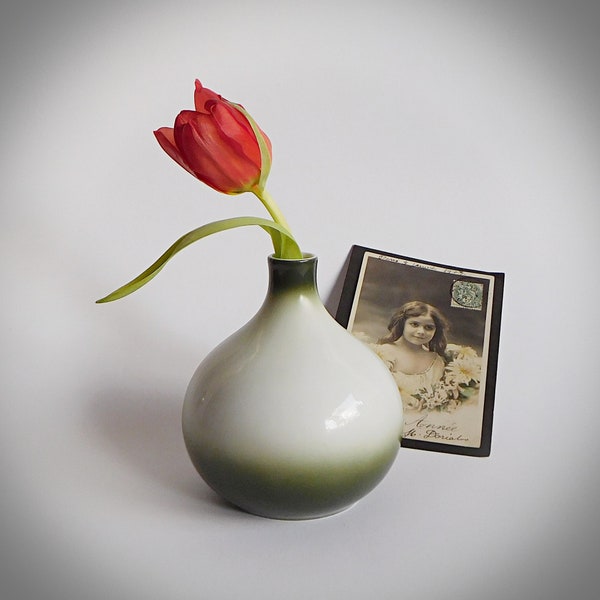 Arzberg / Hutschenreuther Vase, Kugelvase, 70er / 80er Jahre, Vintage